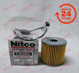 HINO BUS RN8J / RK8J / GH8J / FG8J / FL8J / J08E VICTOR 500 FUEL FILTER NITCO FEV290L [23304-EV290 23304-EV290L]