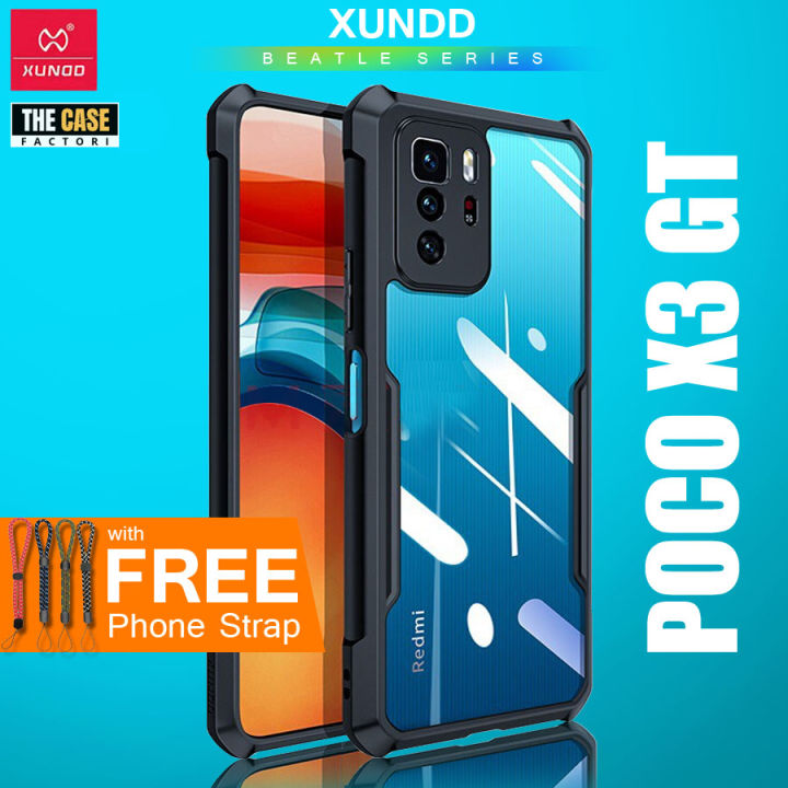 Xundd Original Beatle Clear Hybrid Shock Proof Armor Case For Xiaomi Poco X3 Gt Lazada Ph 9406