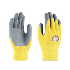 (ถุงมือเด็ก) ถุงมือไนล่อนเคลือบยาง ถุงมือเคลือบยาง กันนํ้ามัน กันน้ำ กันบาด กันลื่น ถุงมือทำสวน