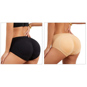 Hip Enhancer Padded Pant Bodyshaper Unseamed Fake Ass Pads Panties Buttocks Pushes Up Underwears Women Lingerie
