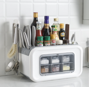 Kitchen Rack Condiments Seasoning Rack Kitchen Organizers Utensils Organizers Keimav