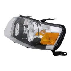 Complete Fog Light Set (Pair) For 2001-2004 Ford Escape - Left & Right Sides, Clear Lens, Includes Bulbs - Direct Fit By Evan-Fischer
