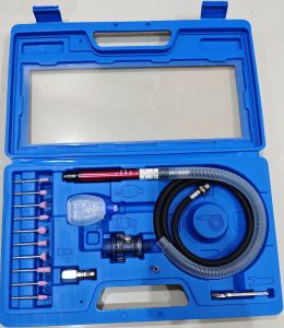 QBLADE Mini Grinder Angin Kompresor Set 17Pcs Air Micro Die 11087