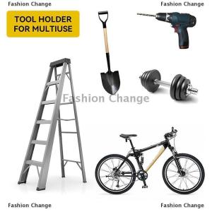 [COD] Fashion Change Garage Organizer Trimmer Rack Garden Power Tool Hanger Weed Whackers Holder Wall Mounted For Grass Trimmer Hedge Garden Tools