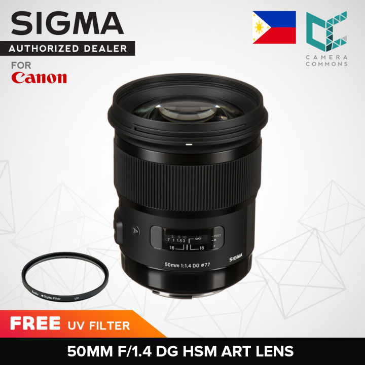 Sigma 50mm DG HSM Art Lens for Canon EF High Optical