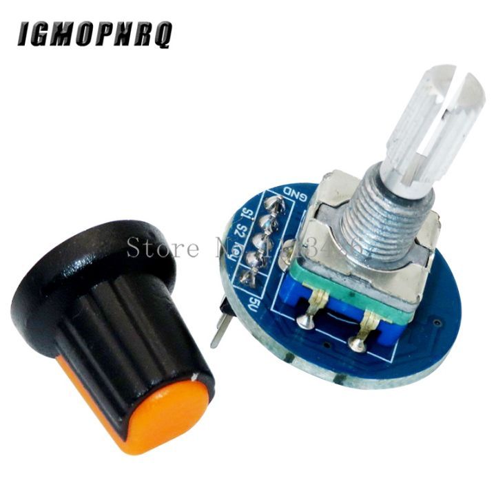 Rotary Encoder Module For Arduino Brick Sensor Development Round Audio Rotating Potentiometer 6967