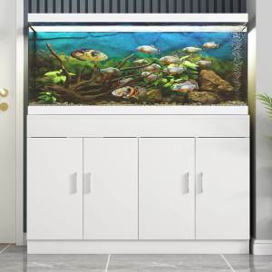 Simple Fish Tank Cabinet Aquarium Base Cabinet Simple Fish Tank Cabinet Modern Fish Tank Floor Cabinet Clearance New Full Set Special Offer