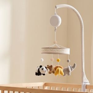 Mobile Bell Baby Toys 0-12 Months Rattle Toys Bed Newborn Crib Mobile With Music Box Bed Bell Hanging Toys Crib Bracket GIft2026