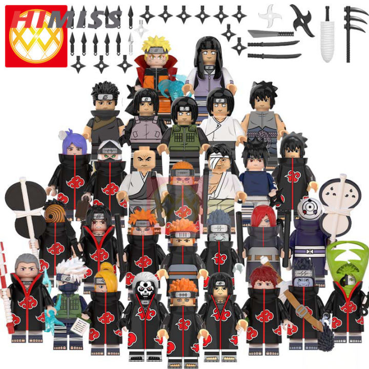 HIMISS RC Lego Minifigures Naruto Collection Set for Sale Uchiha