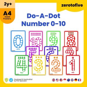 Sticker Activity Number Children Activity Book Busy Book Learn Counting Number Book 123 Number Toys Montessori Toys Dot to Dot Activity Book