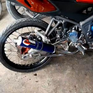 Knalpot Aitech Bluemoon untuk Ninja R RR: Suara Garing & Kemrincing