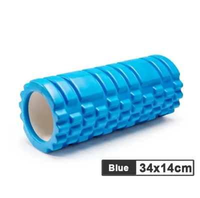 33cm Sports Yoga Foam Roller EVA Foam Yoga Massage Fitness Training Gym Exercise Therapy Yoga Roller Foam Roller Muscle Relaxation