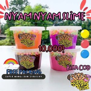 NYAM NYAM SLIME BY SLIME BINTARO || SLIME MURAH || SLIME BAGUS || SLIME LUCU || ORIGINAL SLIME