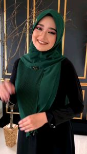 HIJAB HOODIE MANPRIS BAHAN CERUTY BABYDOLL BY AYYUBY