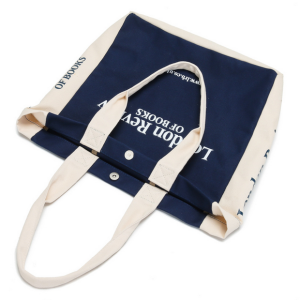 Womens Canvas Shoulder Cotton Cloth Eco Big Shopping Bag 223-119