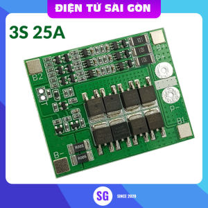 Mạch sạc xả và bảo vệ pin 3s 25A - UKCS