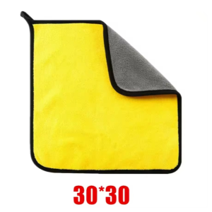 Microfiber Car Wash Towels Soft Drying Cloth Water Absorption Car Rags Car Body Towels Universal Cleaning Drying Cloth Washing Wipe Rag 30cmx30cm