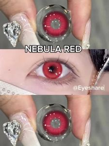 (COD)Eyeshare Halloween Contact Lenses Blue Red Purple 14.0MM Cosplay Colored Contact Lens