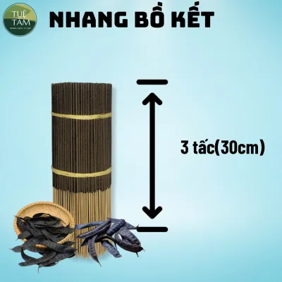 Nhang - Hương Bồ Kết Organic sạch Tuệ Tâm. Xông nhà tẩy uế