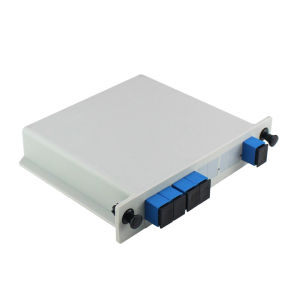 Passive Splitter Box 1:4 SC UPC / Pasif Splitter PLC BOX FO 1 4 Fiber Optik Fiber Optic FTTH SC-UPC
