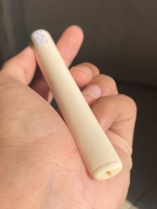 once pipa gg asli lokal panjang 13cm bulat semilengkung gemuk mulus