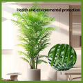 【Free flower pots】95cm 24PCS Artificial Palm artificial plants lutescens plastic plantst Tall Plants potted green palm leaves monstera home garden living room bedroom. 