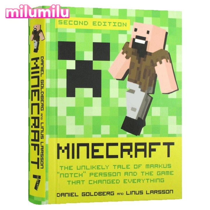ชีวประวัติคนดังของมิลูหนังสือภาษาอังกฤษต้นฉบับ Minecraft ปกแข็ง ...