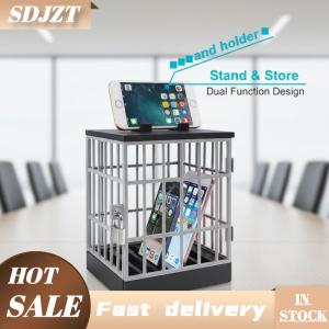 SDJZT 1PC điện thoại di động tù với bộ đếm thời gian điện thoại di động tù khóa lên an toàn điện thoại thông minh đứng chủ lớp học nhà văn phòng lưu trữ tiện ích