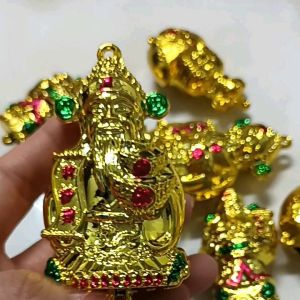 Ông thần tài có móc treo trang trí tháp tỏi cây cành vàng lá ngọc mang lại may mắn