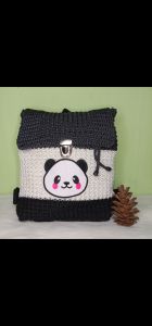 Tas Ransel Rajut Karakter Lucu Ransel Sekolah Anak Terbaru RK001