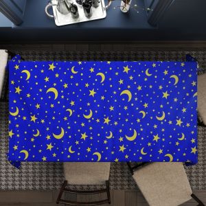 Taplak meja motif meja ruang makan/ruang tamu persegi panjang LP