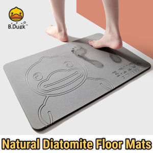 B.DUCK Natural Diatomite Foot Cushion Water-absorbent Non-slip Bathroom Mat Anti-skid Absorbent Quick-drying Pads