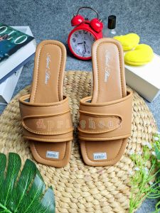 kamiliku Sandal teplek wanita sendal flat wanita LIST DEPAN 37-40