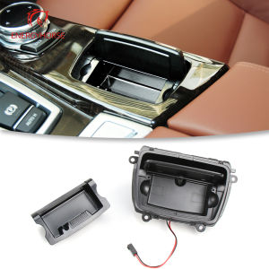 ฝาครอบที่เขี่ยบุหรี่คอนโซลกลางด้านหน้ารถ 51169206347 เปลี่ยนสำหรับ BMW 5 Serie F10 F11 F18 อุปกรณ์ตกแต่งภายในรถยนต์