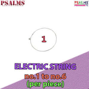 ELECTRIC GUITAR STRING no.1 to no.6 (per piece)psalms guitar string