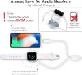 lifeegrn Upgraded Smart Watch Charger for Apple Watch Charger Charging Cable Compatible with iWatch Series SE/9/8/7/6/5/4/3/2/1 & Phone 14/13/12/11/Pro/Max. 