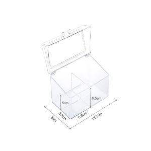 Photocard Display Box Game Card Storage Box Transparent Acrylic Box With Lid