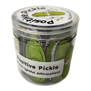 60 Days Positive Pickle Affirmation Cards For Daily Motivation Emotional Supporting Encouragement Statements In Jar