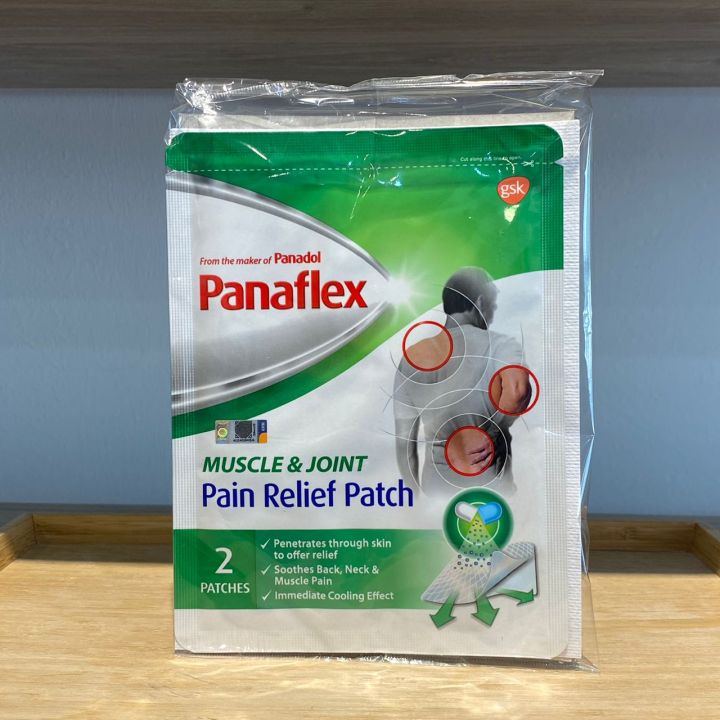 Panaflex Muscle & Joint Pain Relief Patch (2 Patches) Lazada