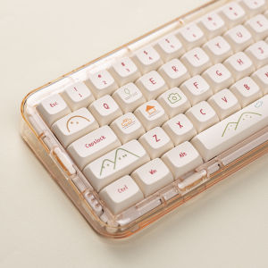 【Keycap Only】Doodle Hand Drawn keycaps 131 Keys XDA Profile PBT Sublimation Minimalist Personalized Key caps For Cherry MX Switch Mechanical Keyboard RK61/Anne Pro 2/GK61 AULA/RK ROYAL KLUDGE/Logitech/GOOJODOQ