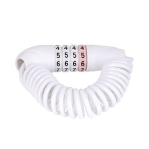 ADREE Chống trộm Khóa mật khẩu mũ bảo hiểm xe đạp Hợp Phổ quát Khóa số bốn chữ số Di động Có thể giãn 122cm Khóa bảo mật Dành cho xe đạp địa hình và xe đạp đường trường