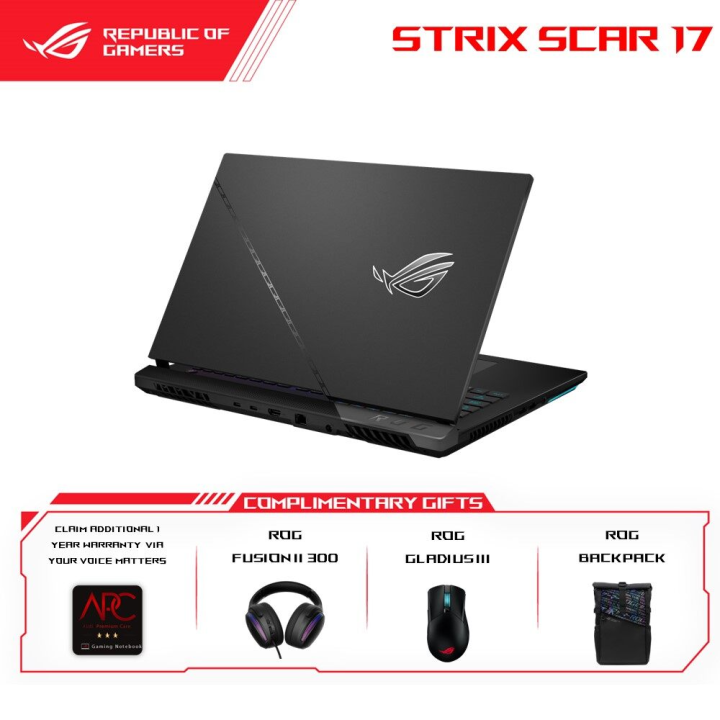 Asus ROG Strix SCAR 17 2023 G733P-YLL009W Gaming Laptop AMD