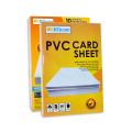 Officom 50 Sheets PVC ID Card Sheet Film A4 Size High Quality Customization for ID Card Making Name Tag ATM Gift Cards. 