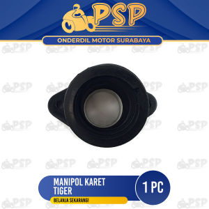 Manipol Karet Tiger - Manipul Manifold Maniful Intake Intek Insulator Honda Tiger 2000 Tiger Lama