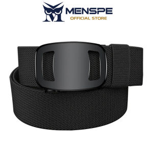 MENSPE Fashion Men’s Belt Business Leisure Belt Stylish Automatic Buckle Belt PU Waistband Youth Sports Pant Belt Stylish Simple Nice Waistband Durable Belt