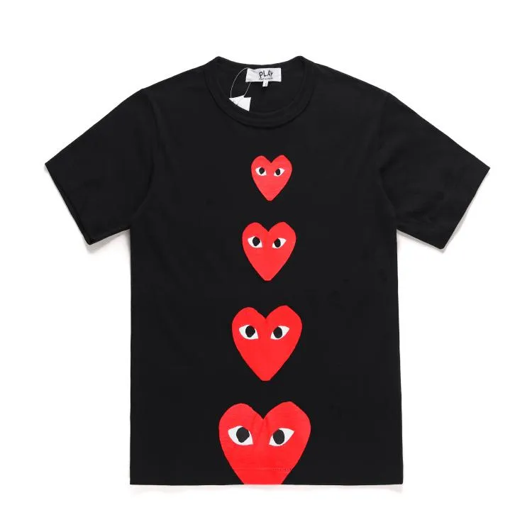 Cdg play 2025 couple shirt