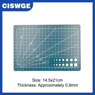 CISWGE A3 A4 A5PVC Cutting Mat Single Side Patchwork Cut Pad For Workbench Patchwork Sewing Manual DIY Knife Engraving Leather Cutting Board