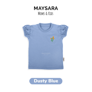 Kaos Anak Perempuan Lengan Balon Puff Tee Maysara