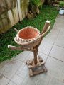 Coco Husk Plant Stand - Single. 