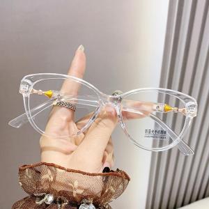JN IMPRESSION New Anti-blue Light Fashionable Women’s Finished Myopia Glasses